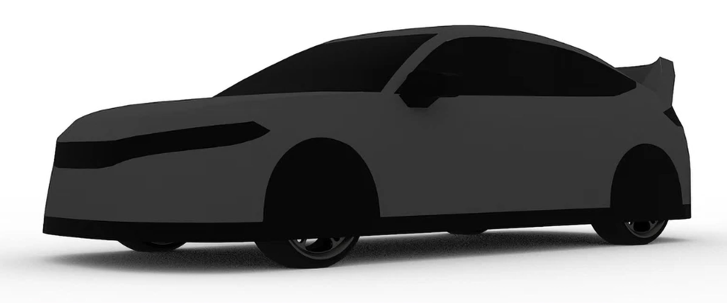 HEROCOVERS Indoor & Outdoor Custom Car Cover Compatible with Honda Civic Type R 2024 – Personalized Hot Wheels Style Design, UV Dust & Weather Protection (Gray) - Image 5