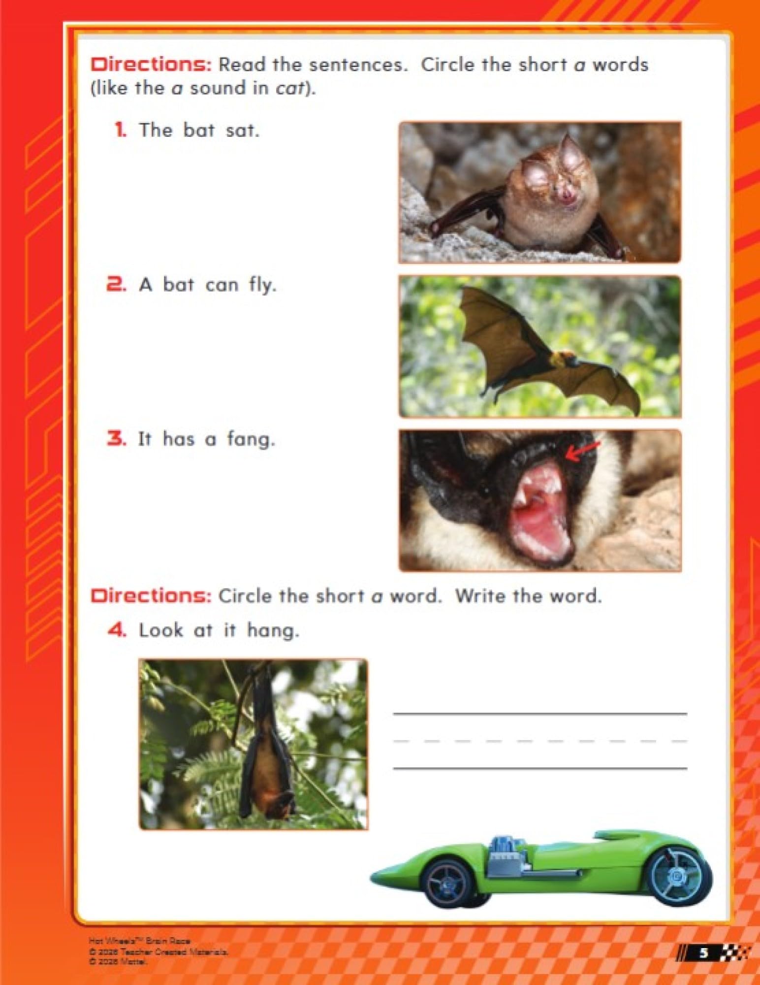 Hot Wheels Brain Race Kindergarten Workbook - Image 5
