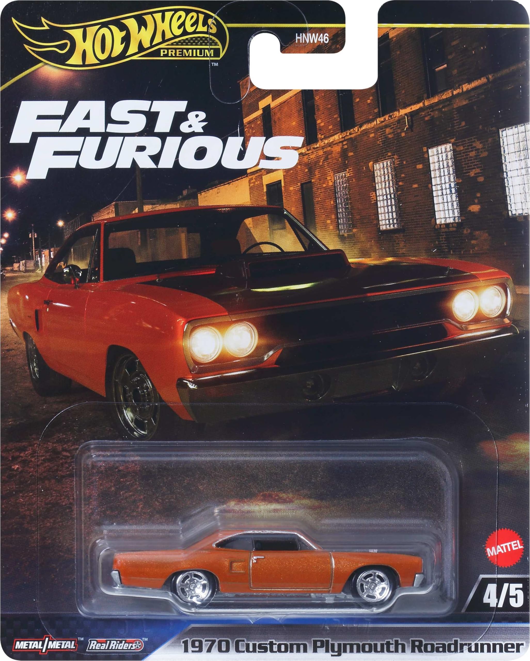 Hot Wheels Cars, Premium Fast & Furious 1:64 Scale Die-Cast Car for Collectors Inspired by Fast & Furious Movie Franchise - Image 6