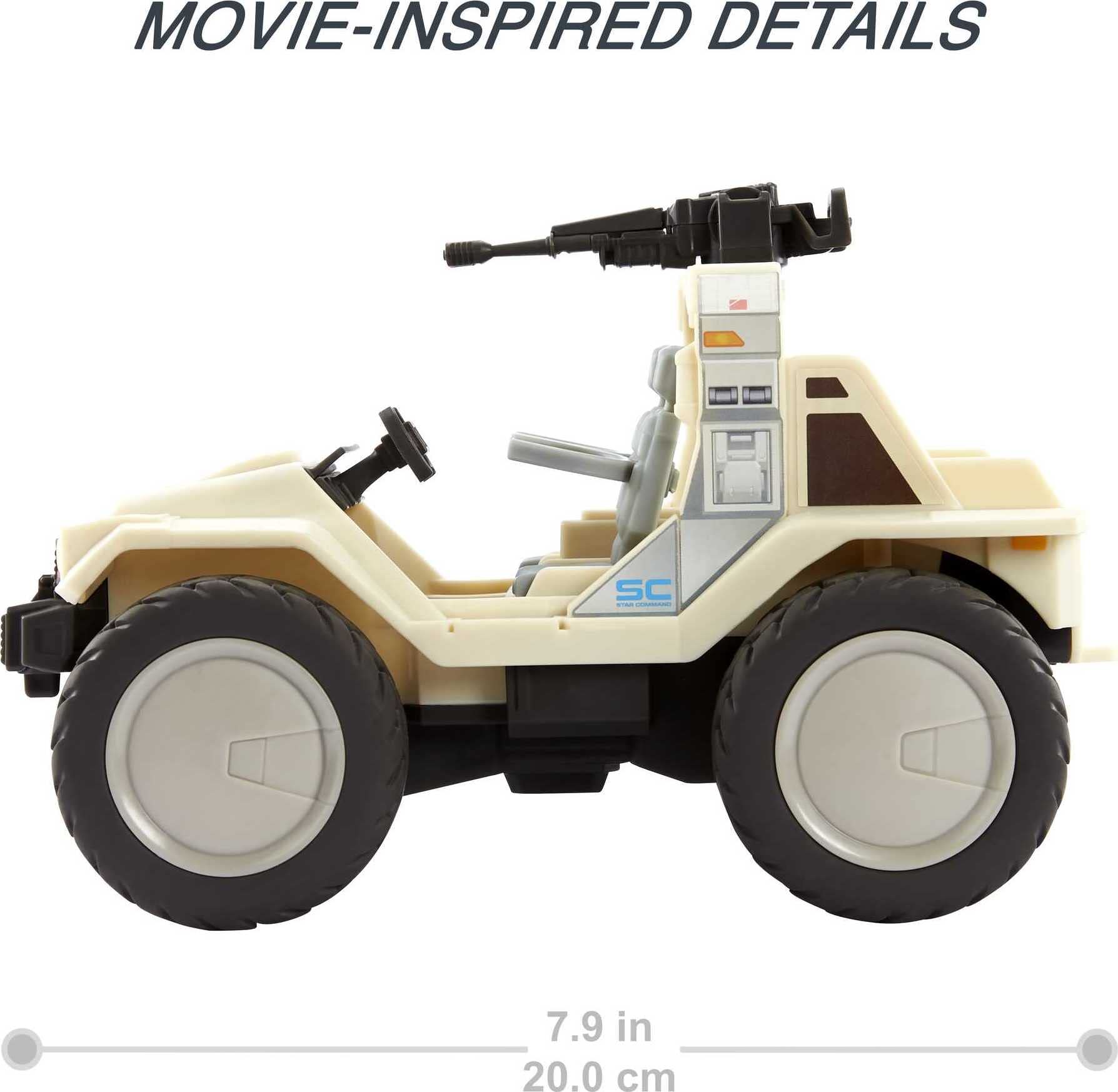 Hot Wheels Disney Pixar RC, Remote-Control Lightyear Space Commander UTV for Collectors & Kids - Image 4