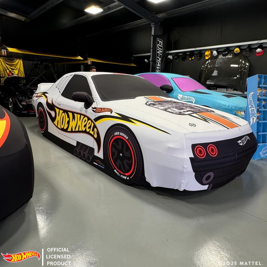 Hot Wheels I Custom Car Cover, Made-to-Order I by Hero Covers I Custom Made to fit Your Vehicle, Decorative Automotive Protection Cover I Outdoor and Indoor Car Cover I Bag I Rodger Dodger ™ - Image 4