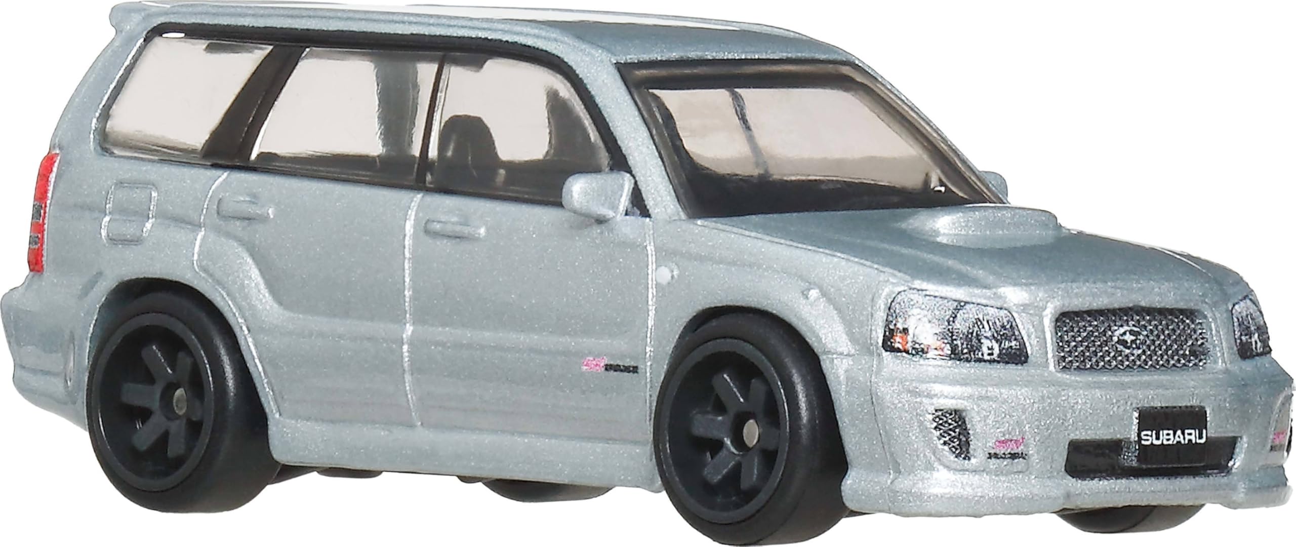 Hot Wheels Premium Car Culture Collectible Toy Car, 1:64 Scale Die-Cast Subaru Forester STI, Ronin Run 2 Vehicle with Real Riders Tires - Image 3