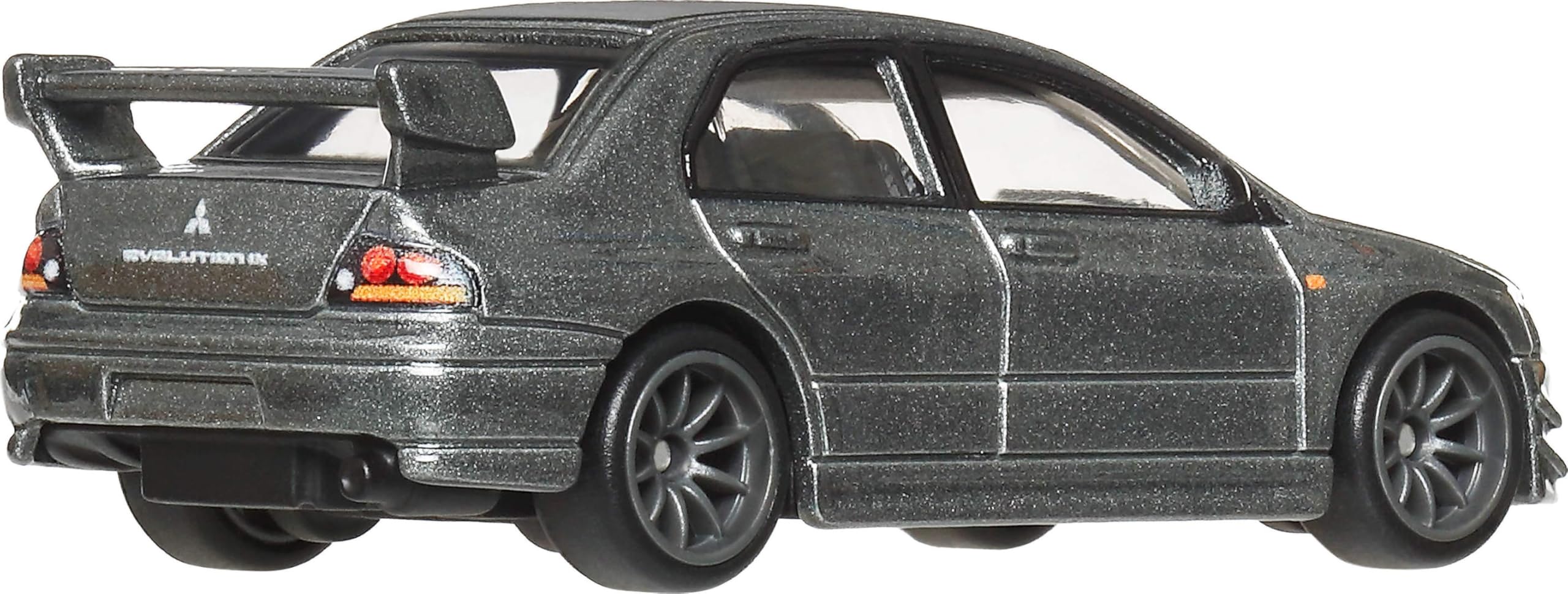 Hot Wheels Premium Car Culture Collectible Toy Car, 1:64 Scale Die-Cast Mitsubishi Lancer Evolution IX, Ronin Run 2 Vehicle with Real Riders Tires - Image 3