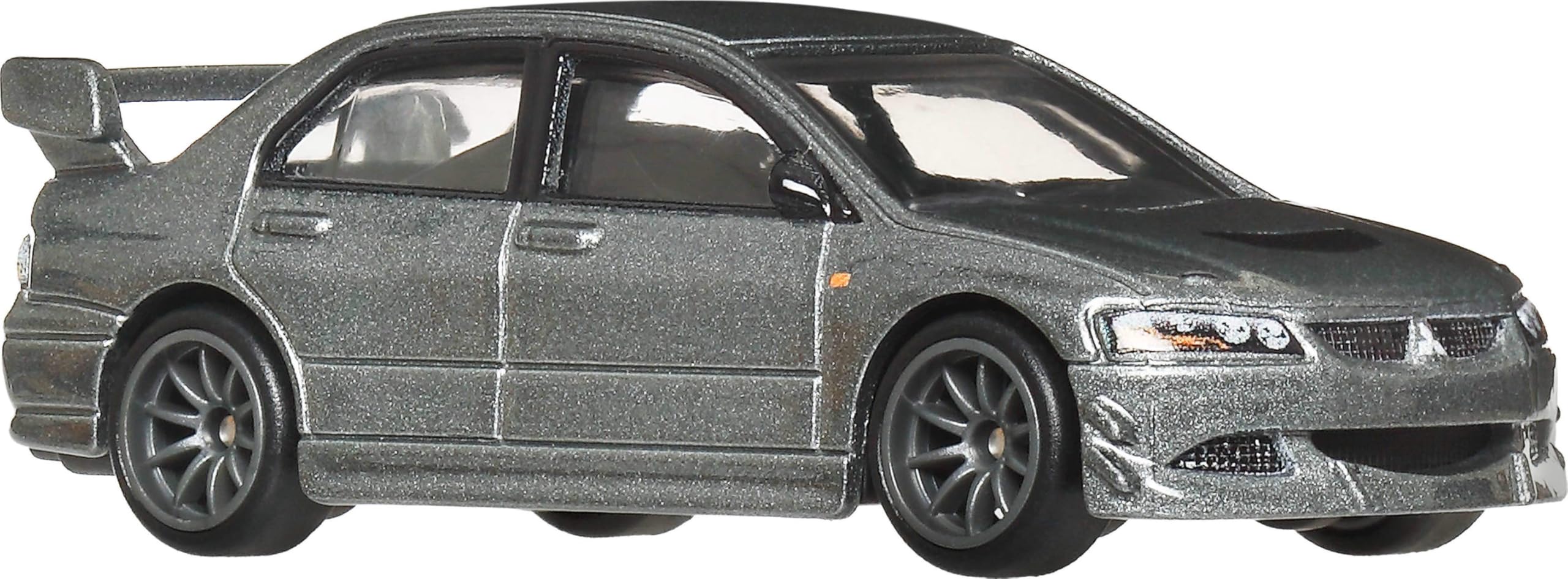 Hot Wheels Premium Car Culture Collectible Toy Car, 1:64 Scale Die-Cast Mitsubishi Lancer Evolution IX, Ronin Run 2 Vehicle with Real Riders Tires - Image 4