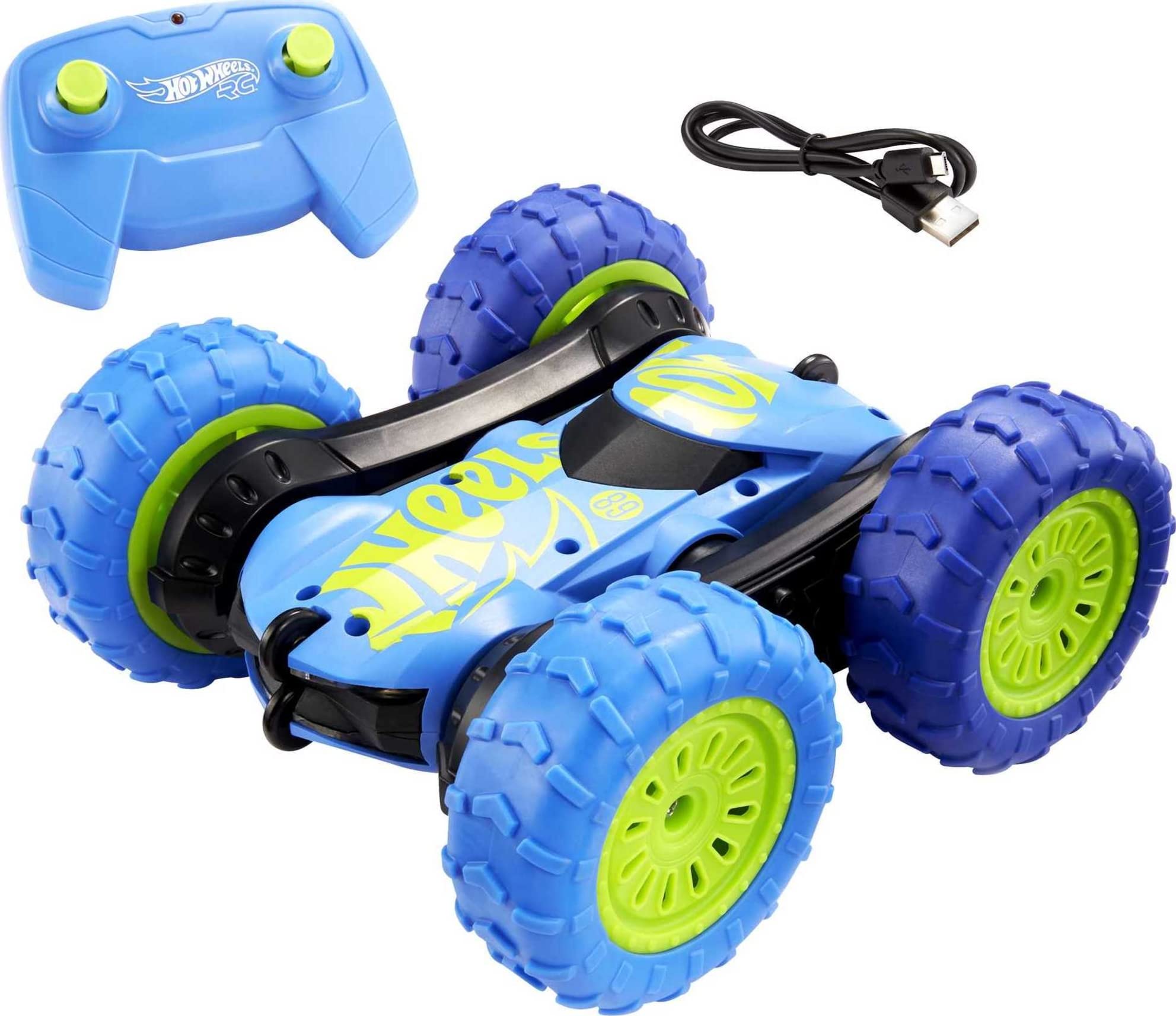 Hot Wheels RC Twist Shifter, 1:24 Scale Remote-Control Vehicle with Working Headlights & Rechargeable Remote - Image 4